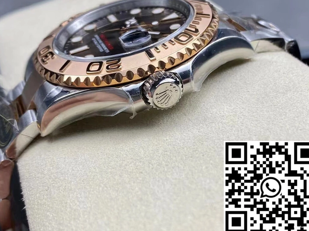 Gold Clean M126621-0001 Rolex Factory Yacht Master Rose 1205